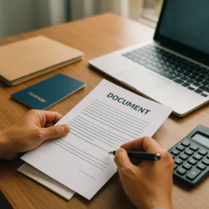 Documentos que conviene tener listos para solicitar financiamiento