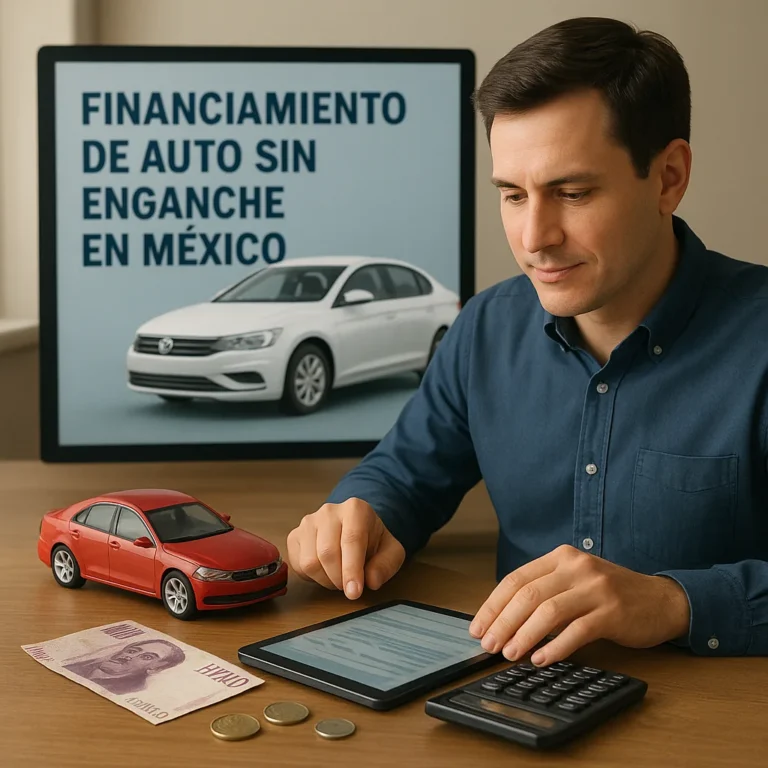 financiamiento de auto sin enganche en México – Cómo financiar un auto